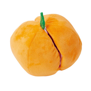 PETIO Add Mate Sniffing Big Fruit Dog Toy Orange
