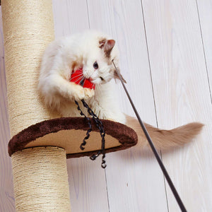 PETIO Fishing Lover Legendary Cat Wand Play Rod