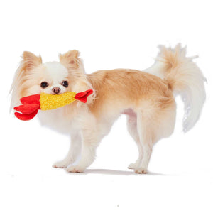 PETIO Ethical Door Squeaker Dog Toy Shrimp Heaven