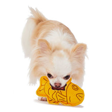 Load image into Gallery viewer, PETIO Ethical Door Squeaker Dog Toy Taiyaki
