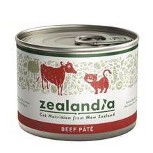 Load image into Gallery viewer, ZEALANDIA Beef Pate For Cats 185g 24 cans
