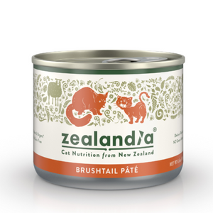 ZEALANDIA Brushtail Pate For Cats 185g 24 cans