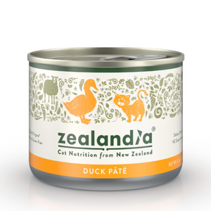 ZEALANDIA Duck Pate For Cats 185g 24 cans