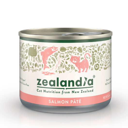 ZEALANDIA Salmon Pate For Cats 185g 24 cans