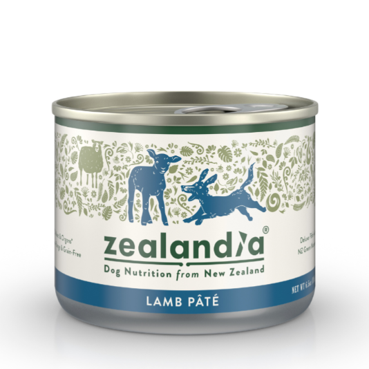 ZEALANDIA Lamb Pate For Dogs 185g 24 cans