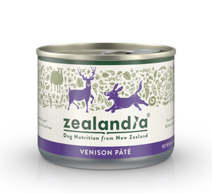 ZEALANDIA Venison Pate For Dogs 185g 24 cans