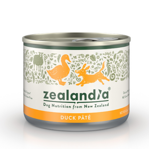 ZEALANDIA Duck Pate For Dogs 185g 24 cans