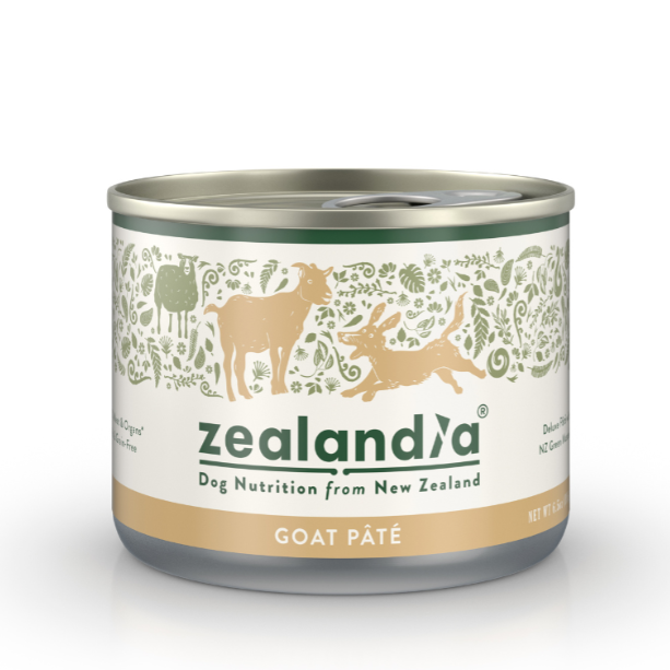 ZEALANDIA Goat Pate For Dogs 185g 24 cans