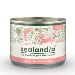 ZEALANDIA Mousse Pate Salmon PUPPY & Mama 185g 24 cans