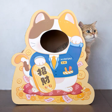 Load image into Gallery viewer, NIAN&#39;GAO Wish-you-luck Cat Scratcher
