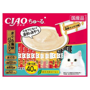 CIAO Churu Tuna and Seafood Variety 40pcs