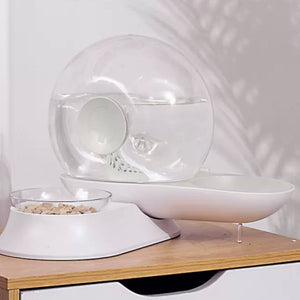POPOCOLA Snail-Shaped Water Bowl And Feeder