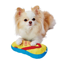 將圖片載入圖庫檢視器 PETIO Sandal Cool Plush Squeaker Dog Toy
