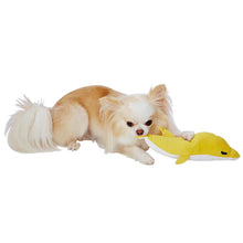 將圖片載入圖庫檢視器 PETIO Dolphin Cool Plush Squeaker Dog Toy
