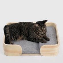 將圖片載入圖庫檢視器 PIDAN Wooden Cat Cozy Bed

