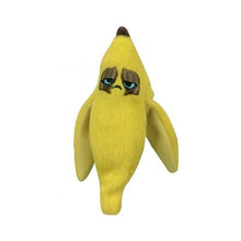 Load image into Gallery viewer, GRUMPY CAT Banana Peel Crinkle Cat Toy

