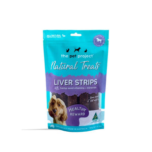 THE PET PROJECT Liver Strips 180g