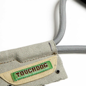 TOUCHDOG Original Round Climbing Rope Dog Leash and Harness (Grey)