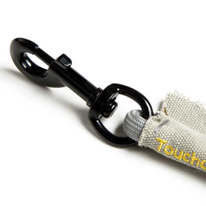 TOUCHDOG Original Round Climbing Rope Dog Leash and Harness (Grey)