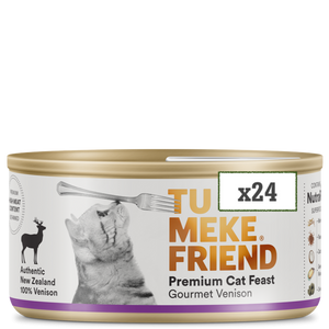 TU MEKE FRIEND Wet Cat Food with NutraRich Gourmet Venison 85G