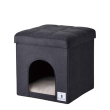 Load image into Gallery viewer, PETIO Porta Square Dog House &amp; Stool
