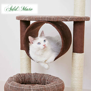 PETIO Add Mate Check Cat Scratching Tree Tower Mid
