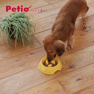 PETIO Health Program Pet Slow Feed Bowl Set