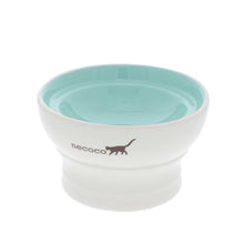 Load image into Gallery viewer, PETIO NECOCO Raised Ceramic Cat Feeding Bowl
