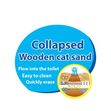 Load image into Gallery viewer, PETIO Flushable Deon D Wood Cat Litter 4L
