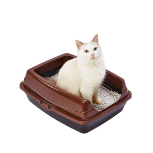 PETIO Anti-Bacterial Detachable Cat Litter Box