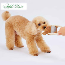 Load image into Gallery viewer, PETIO Add Mate Fluffy Squeaker Plush Dental Rope Dog Toy
