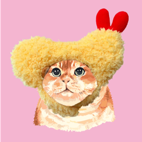 KASHIMA Tampura Prawn Pet Costume