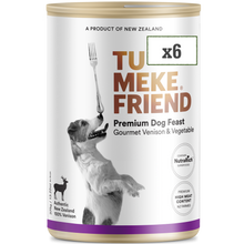 將圖片載入圖庫檢視器 TU MEKE FRIEND Wet Dog Food with NutraRich Gourmet Venison &amp; Vegetable 375g
