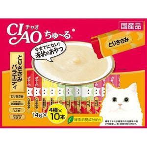 CIAO CHURU Cat Treats Chicken Fillet Variety 40 pieces (Best Before 09/2024)