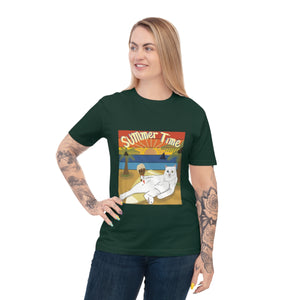 Summer Time For Cat T-shirt