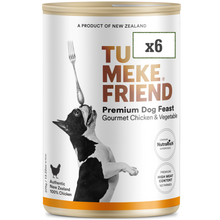 Load image into Gallery viewer, TU MEKE FRIEND Wet Dog Food with NutraRich Gourmet Chicken &amp; Vegetable 375g
