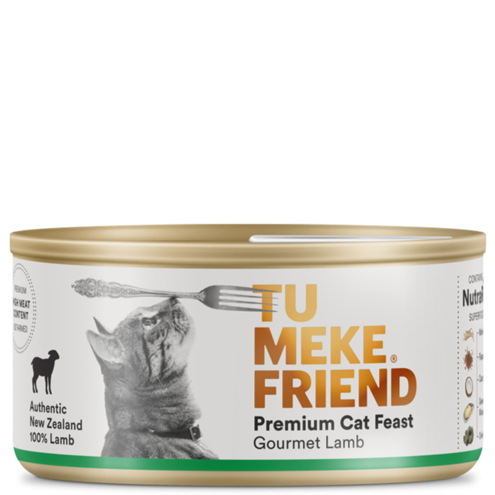 TU MEKE FRIEND Wet Cat Food with NutraRich Gourmet Lamb 85G