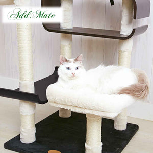 PETIO Add Mate Villa Fort Cat Tree Tall