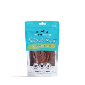 THE PET PROJECT Natural Treats Chicken Fillet 100g