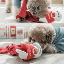 Load image into Gallery viewer, POOZPET Tomato Soup Can Sniffing Game Dog Toys
