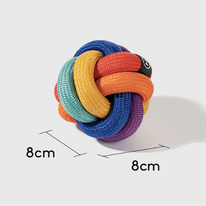 PAWZCITY Interactive Rope Ball Dog Toys