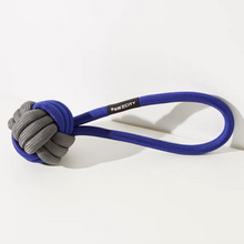 將圖片載入圖庫檢視器 PAWZCITY Interactive Rope Ball With Loop Dog Toys
