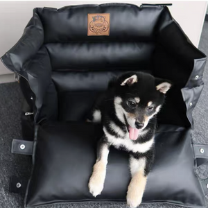 KASHIMA Ono Leather Car Seat Pet Bed