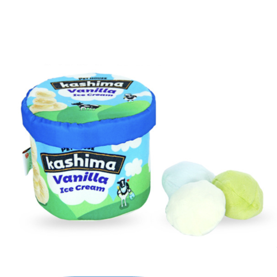KASHIMA Ice-cream Milk Bucket Pet Toy