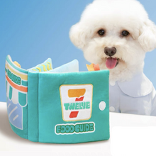 將圖片載入圖庫檢視器 POOZPET Seven Eleven Sniffing Game Food Guide Pet Toys
