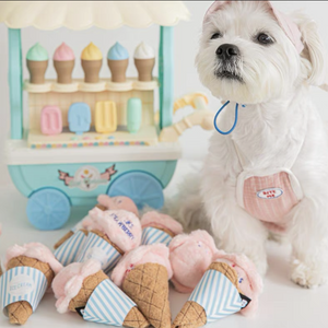 FLUFFURRY Ice-Cream Cone Pet Toys