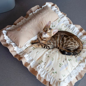 NIAN'GAO Princess Pet Bed