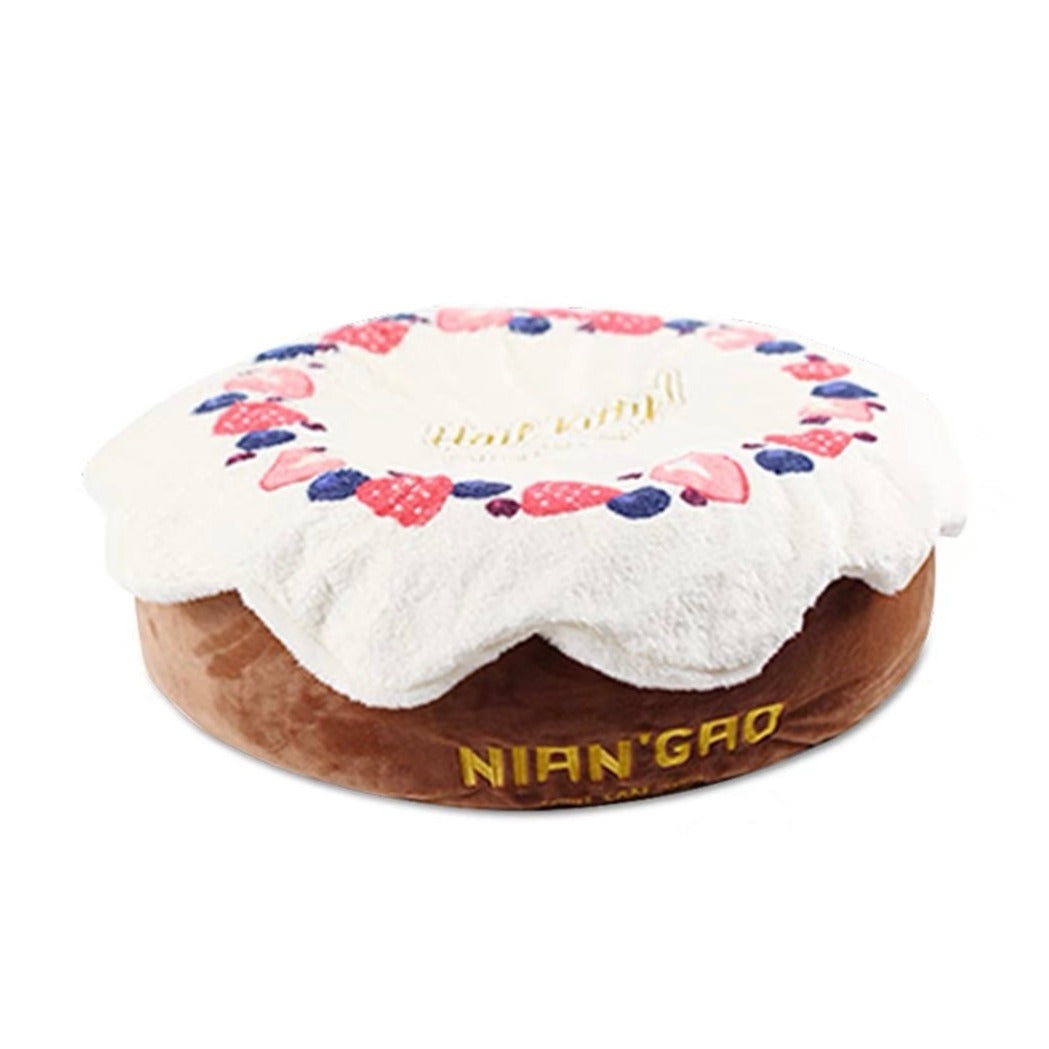 NIAN'GAO Cream Cake Pet Bed