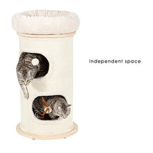 Load image into Gallery viewer, HONEYPOT Wooden Golden Mailbox Cat Tree
