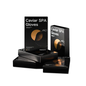 PAWZCITY Caviar Spa Gloves Wet Wipes For Pets 5pcs